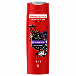 شامپو سه کاره اولد اسپایس Old Spice NightPanther بدن مو و صورت 400 میل