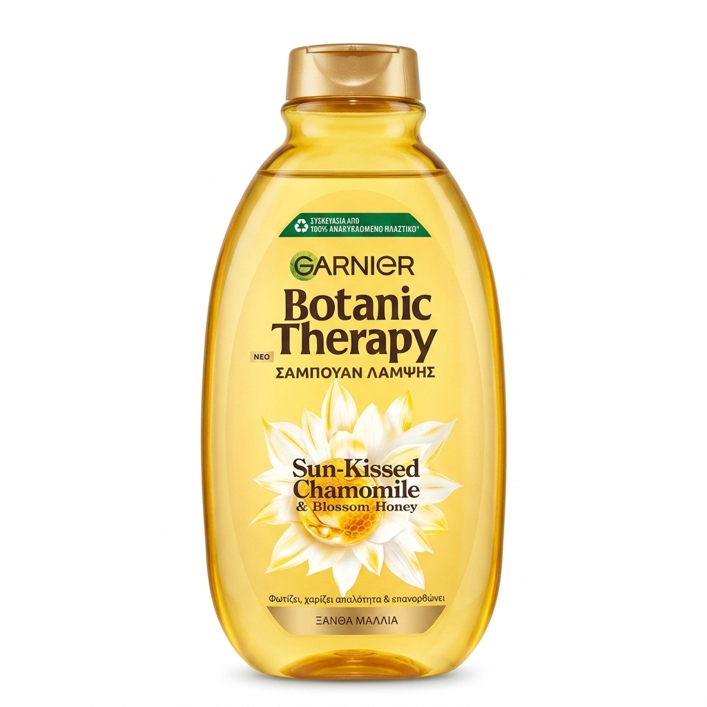 شامپو گارنیر BOTANIC THERAPY 400M حجم دهنده نرم کننده و درخشان کننده موهای بلند