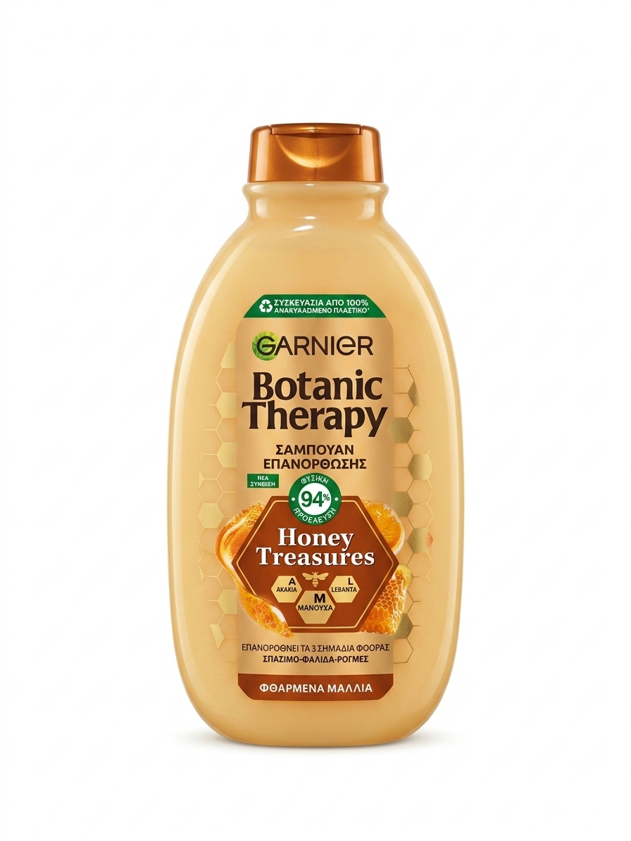 شامپو گارنیر BOTANIC THERAPY 400M موهای آسیب دیده خورد شده و ترک خورده