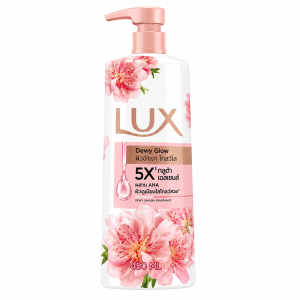 شامپو بدن لوکس Lux Dewy Glow رایحه شکوفه گیلاس حجم 450 میل