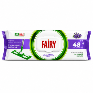 دستمال طی فیری lavanta 50 عددی