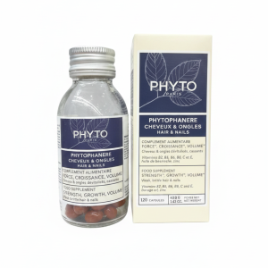 مکمل تقویت مو و ناخن فیتو (PHYTO) مدل Phytophanere Hair & Nails بسته 120 عددی