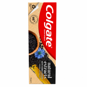 خمیر دندان کلگیت colgate مدل Natural extracts سیاهدانه 75 میل