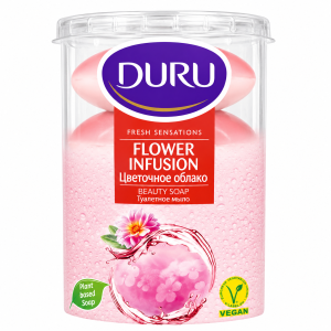 صابون زیبایی دورو Duru مدل Fresh Sensations رایحه گل بسته 4 عددی
