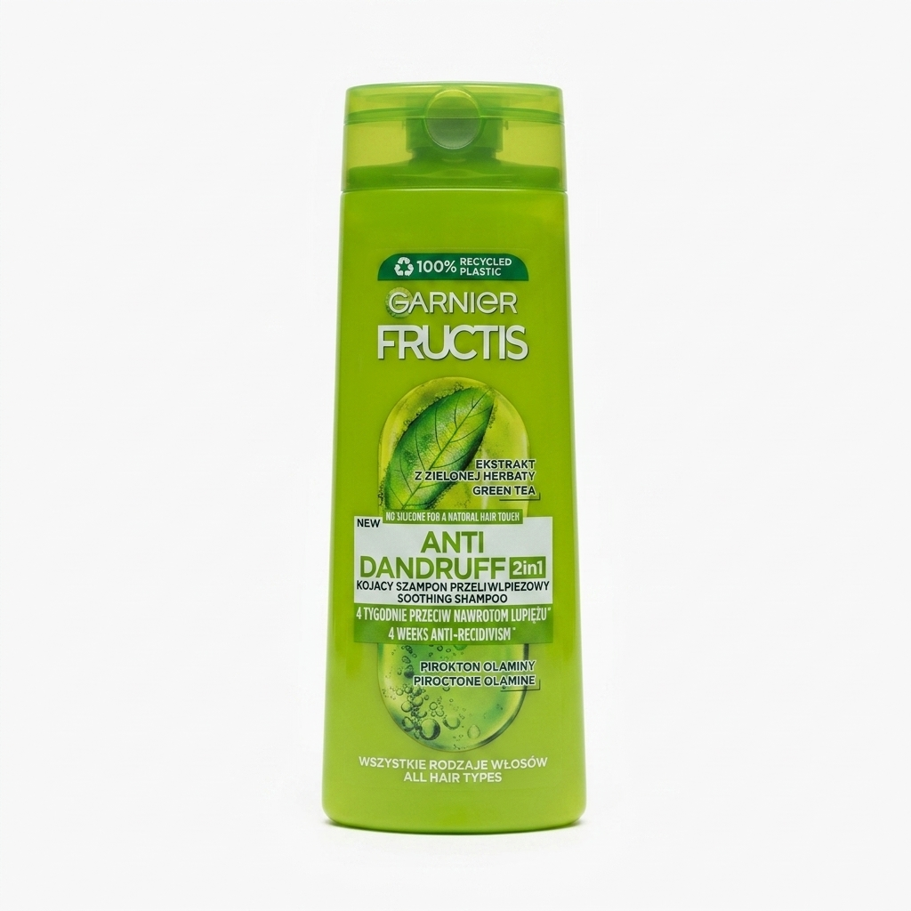 خرید شامپو ضد شوره گارنیه سری Fructis مدل Anti-Dandruff حجم ۴۰۰ میل