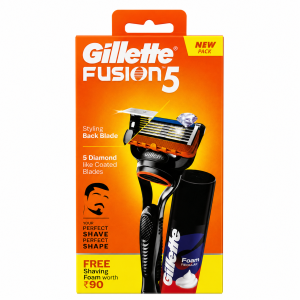خودتراش مردانه ژیلت Gillette Fusion5 پنج تیغه به همراه فوم اصلاح