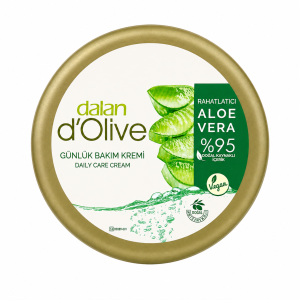 کرم مرطوب کننده روزانه دالان Dalan d Olive حاوی آلوئه ورا و روغن زیتون حجم 250 میل