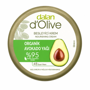 کرم مرطوب کننده و مغذی دالان Dalan d Olive حاوی روغن آووکادو و زیتون حجم 250 میل