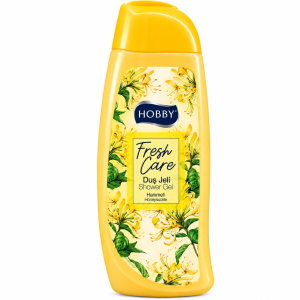 ژل دوش هوبی Fresh Care مدل Honeysuckle رایحه گل پیچ امین‌الدوله 500 میل