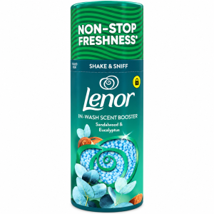 بوستر رایحه لباس لنور Lenor In Wash Scent Booster Mrs Hinch Alpine Escape Bluebells and Wild Berries رایحه گل بلوبل و توت های وحشی حجم 155 گرم